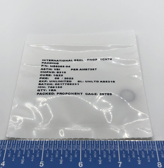 MS9385-04  -  O-Ring